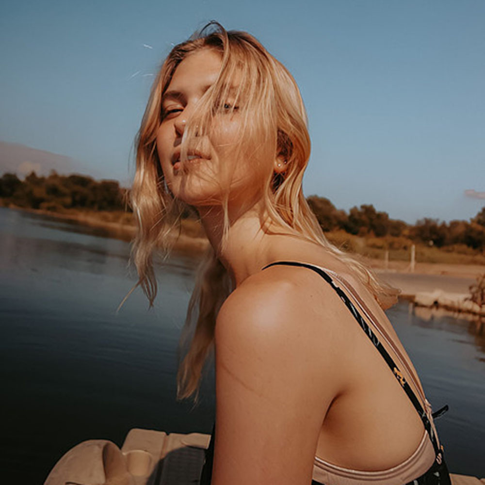 Lifted in Gold and Blue